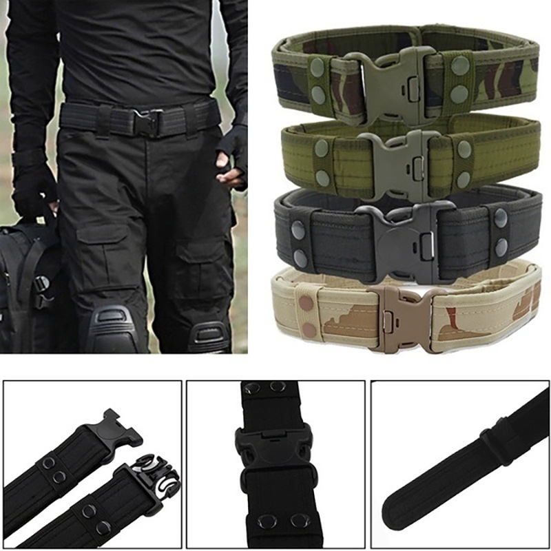 Battle Rope Heavy - Ceinture tactique robuste pour homme, style
