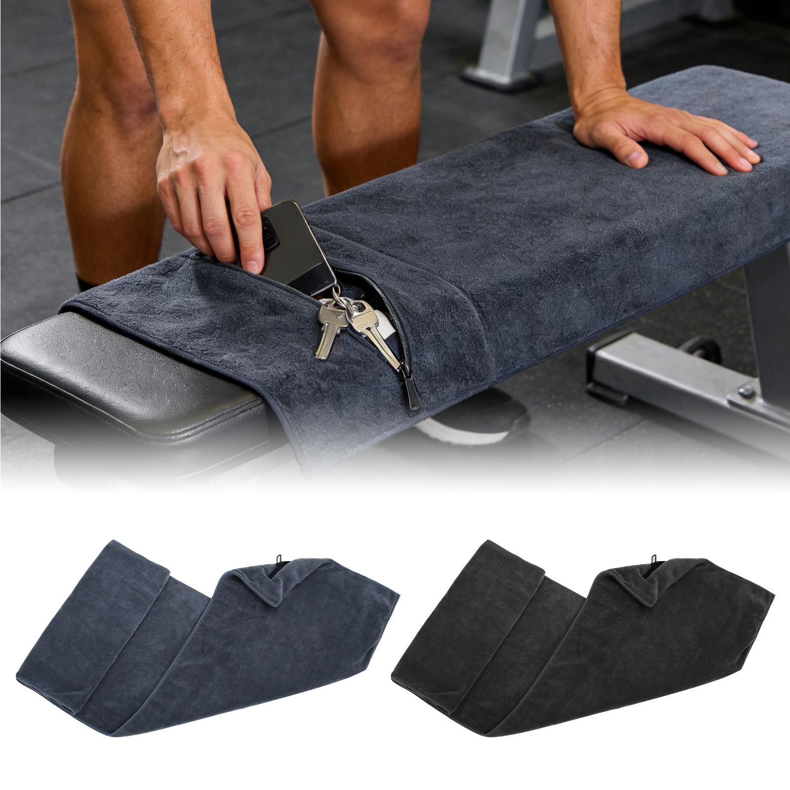 Home Gym Routine - Serviettes de sport en microfibre avec