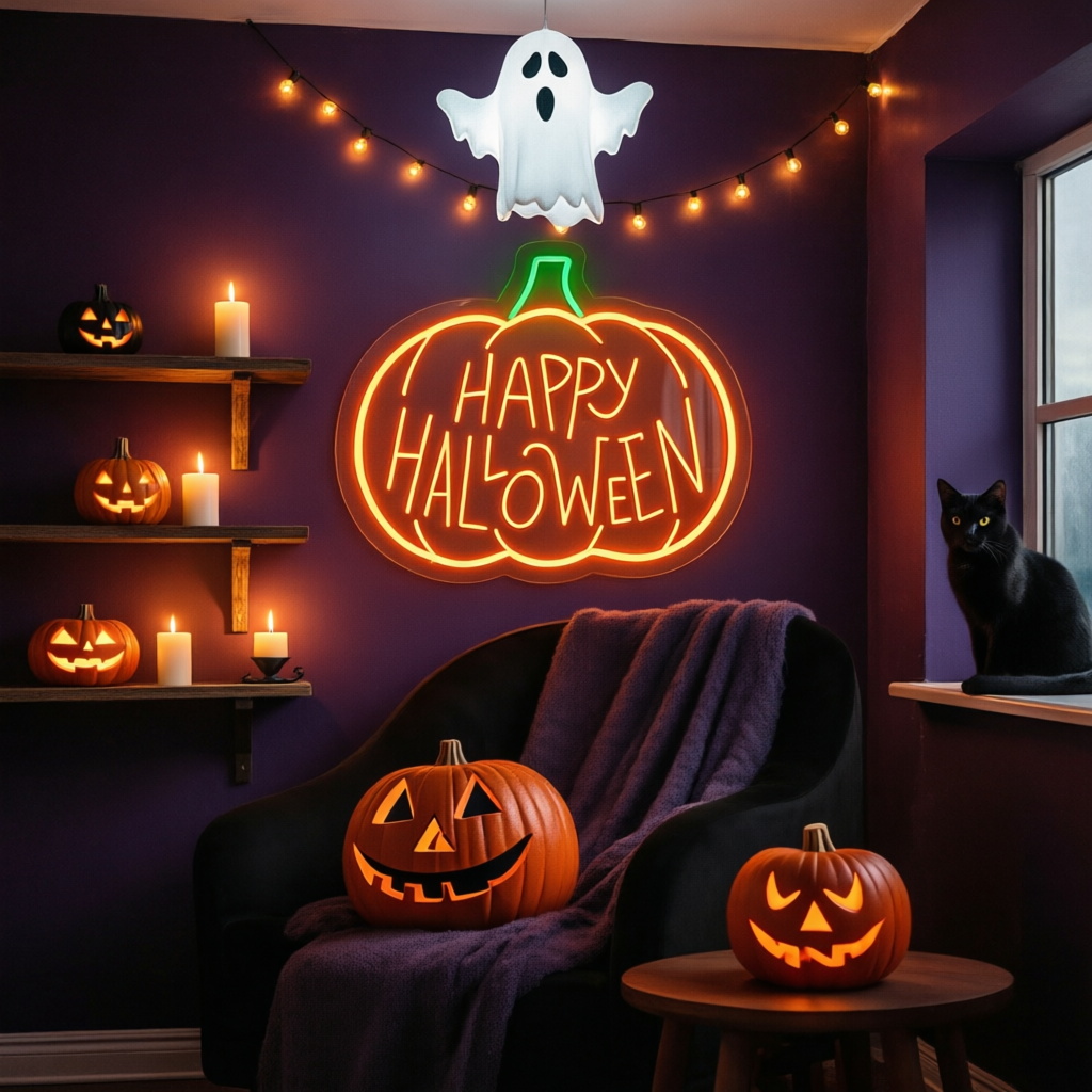 Enseigne néon Halloween person - Home Gym Neon Sign avis et prix