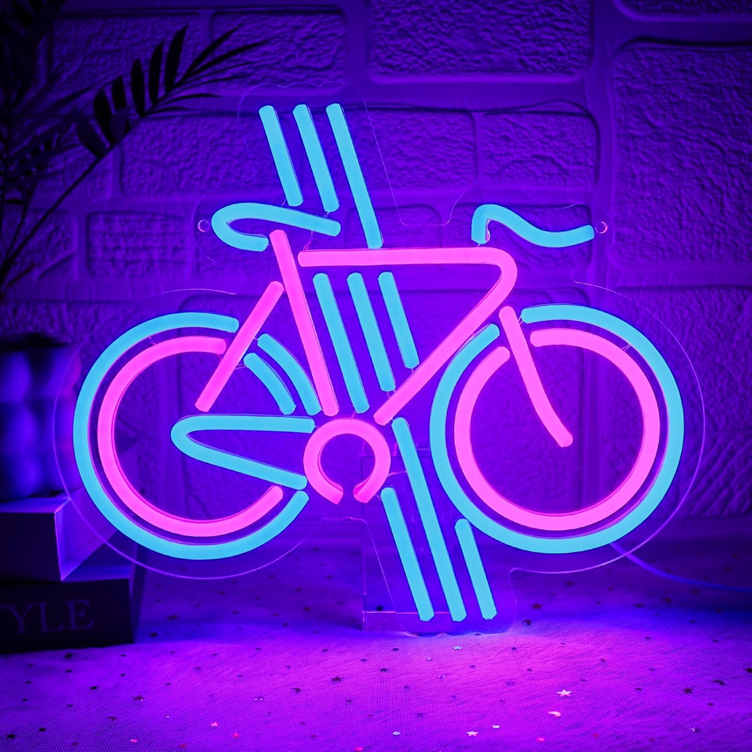 Enseigne au néon de vélo à int - Home Gym Neon Sign avis et prix