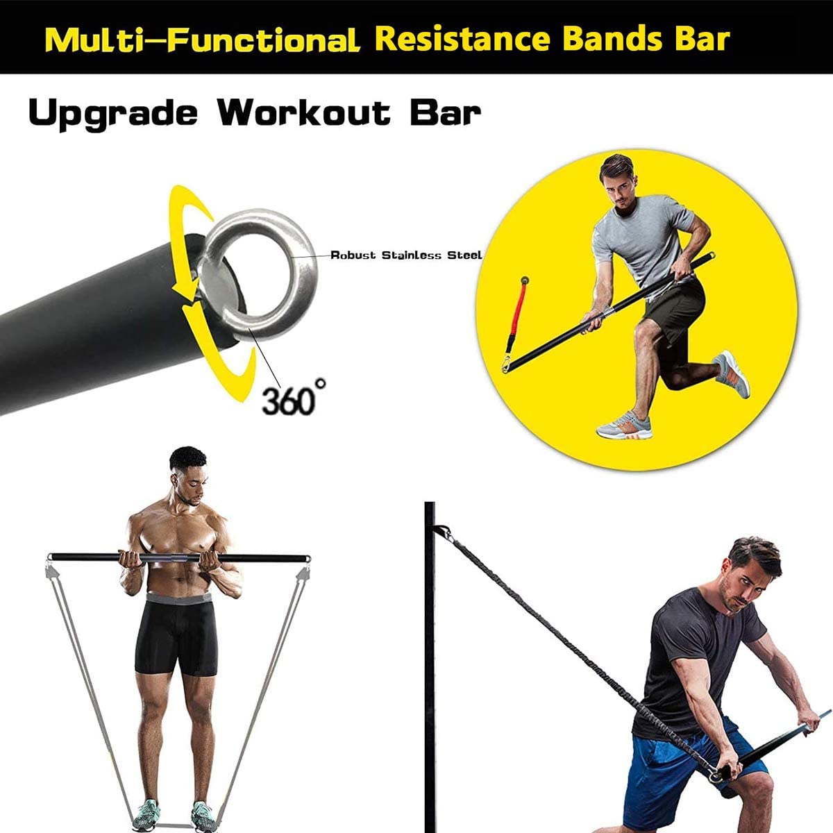 Bande élastique de résistance  - Home Gym Routine avis et prix